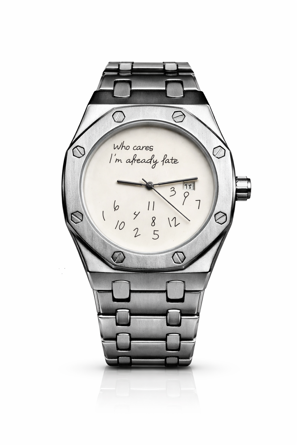 Im Already Late - Black Dial